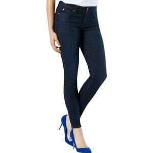 Levi's Made & Crafted Empire Skinny Leg Jeans Mid Rise Dark Wash W25xL32